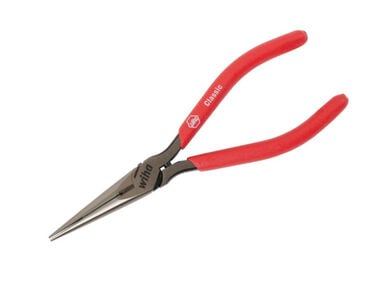 Wiha 6.3in Classic Grip Long Nose Pliers with Spring