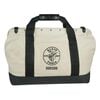 Klein Tools 20in Canvas Tool Bag Leather Bottom, small