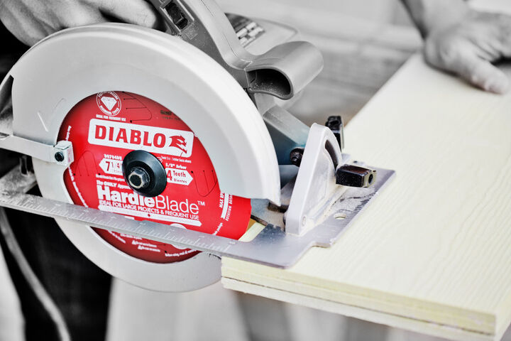 Diablo Tools 6-1/2 inch x 4 Tooth TCG PCD Fiber Cement Circular Saw HardieBlade with 5/8 inch Diamond Arbor, large image number 2
