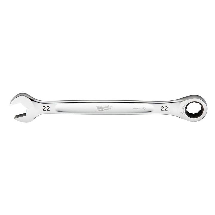 Milwaukee Ratcheting Combination Wrench 22mm Metric, large image number 0