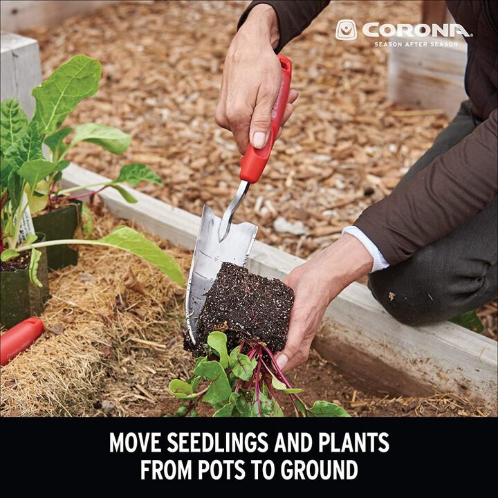Corona Garden Hand Transplanter 7in ComfortGEL Stainless Steel, large image number 6