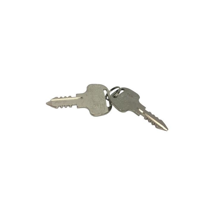 Kubota Parts Metal Ignition/Starter Key Set, 2 Pieces, large image number 1