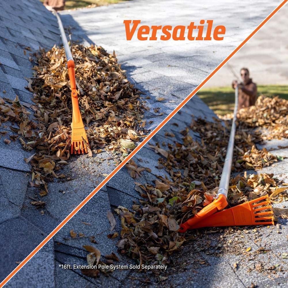 EZ Smart Multi-Angle Adjustment Plastic Mini Rake, large image number 4