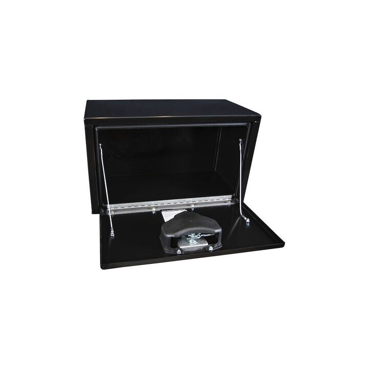 Buyers Products Company 14x12x24 Inch Black Steel Underbody Truck Box, large image number 2