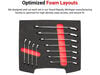 Tekton Ratcheting Combination Wrench Set, Drawer, 11 Piece 1/43/4 Inch, small image number 5
