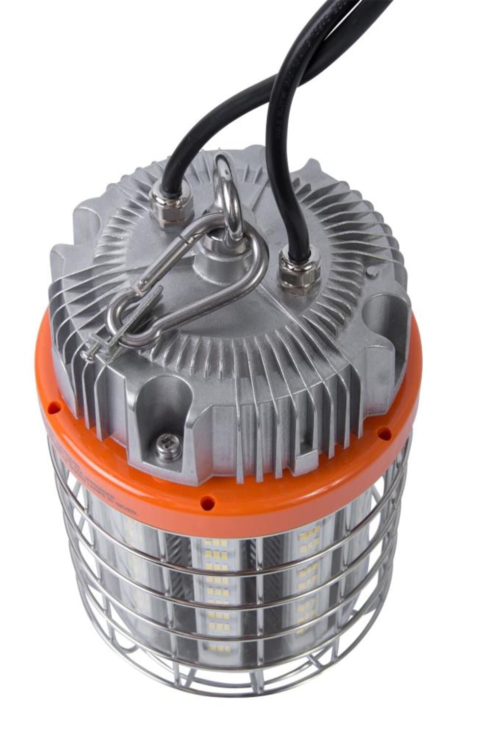 Bergen Industries 60 watt High Bay LED luminaire Temporary Plug-in Work Light Fixture 7500 lm 5000K Stainless Steel Cage, large image number 8