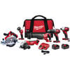 Milwaukee M18 Cordless Lithium-Ion 6-Tool Combo Kit, small image number 1