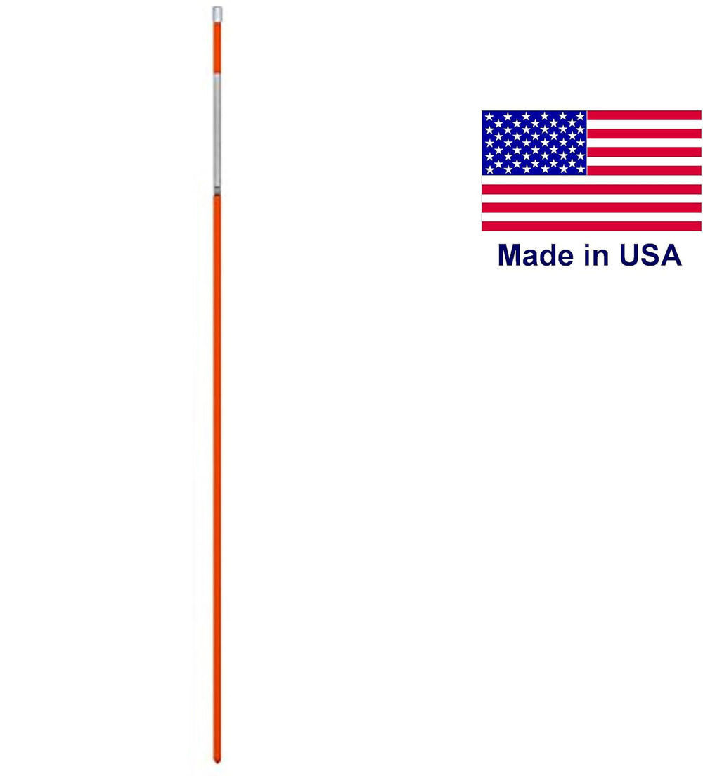 Fiberglass Innovations 48 In. Orange Driveway Marker with White Tape 36 Pieces, large image number 6