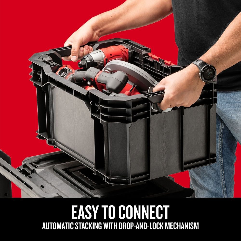 CRAFTSMAN TRADESTACK Tool Storage Crate CMST21409 - Acme Tools