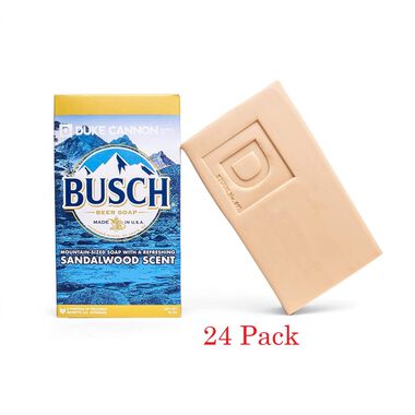Duke Cannon 10oz Mountain Sized Busch Beer Soap 24pk