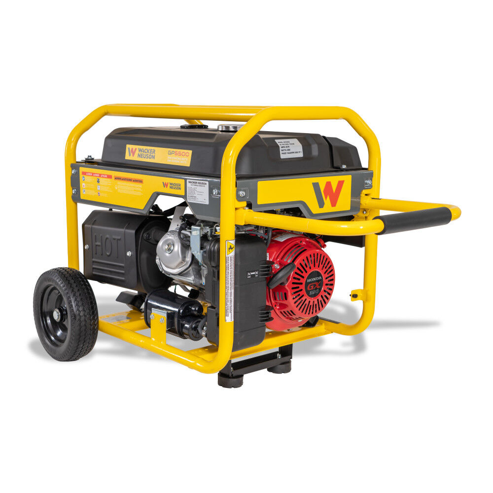 Wacker Neuson 2024 GP Series 5,500 Watt  Gas Powered Portable Generator, large image number 1
