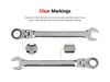 Tekton Flex Head Ratcheting Combination Wrench Set, 19 Piece 6-24 mm, small image number 3