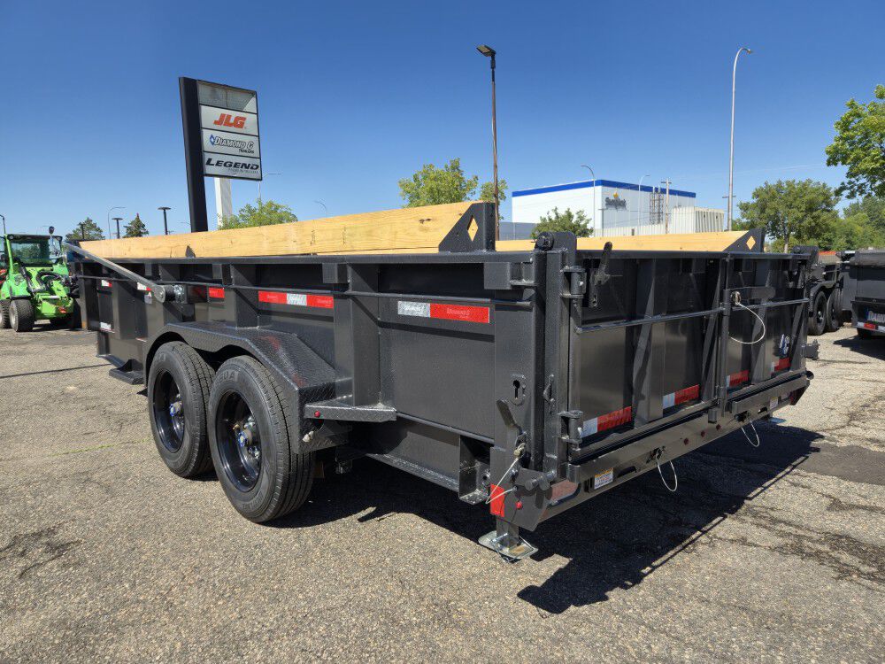 Diamond C LPT 16 Ft Tandem Axle Dump Trailer 2027, large image number 8
