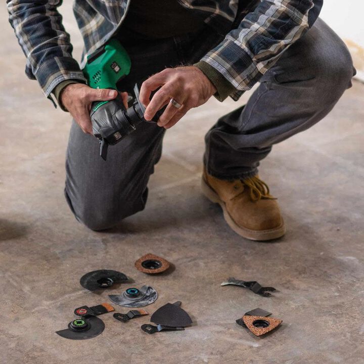Metabo HPT Promotional 18V Brushless Lithium Ion Oscillating Multi-Tool (Bare Tool), large image number 5