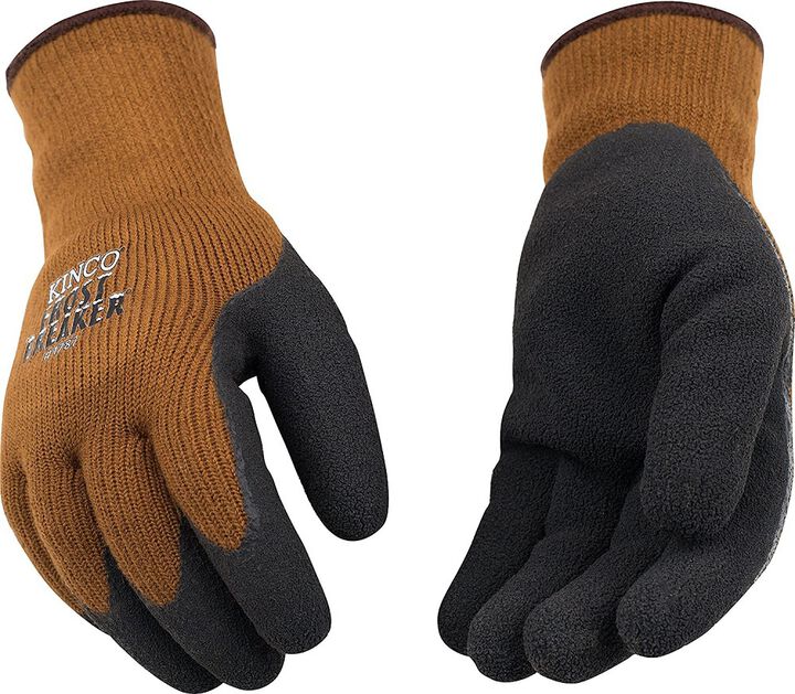 Kinco Frost Breaker Men's Brown Latex Foam Form Thermal Gloves, large image number 0