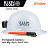 Klein Tools Skribes Fine Tip Permanent Marker, Black, 1-Pack, small image number 2