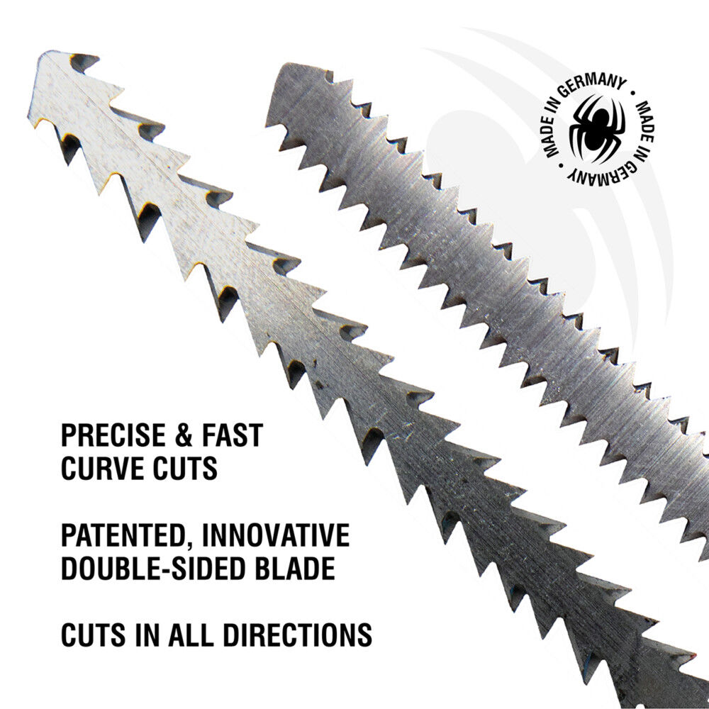 Spyder Jig Saw Blade Set for Wood, Skeleton, 8 Pieces, large image number 6