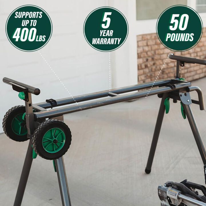 Metabo HPT Heavy-Duty Miter Saw Stand, large image number 1