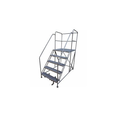 Cotterman 800 Lbs Capacity 5 Step Welded Steel Rolling Work Platform