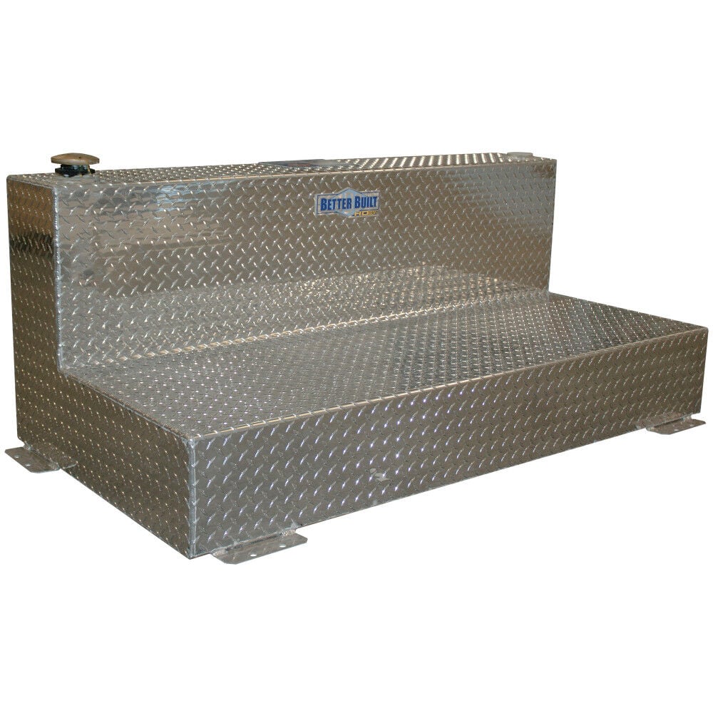 Better Built 100 Gallon HD Series inLin Transfer Tank ALUMINUM BRITE, large image number 1