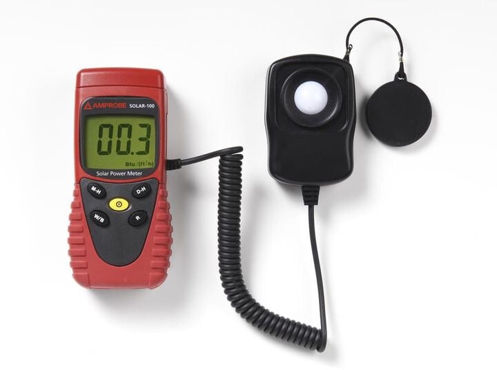 Amprobe Solar 100 9 V Solar Power Meter