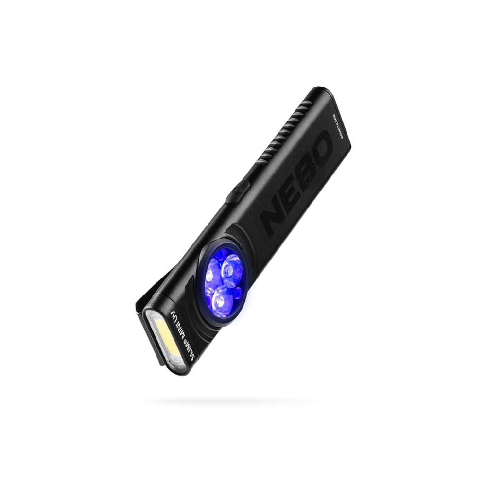Nebo Slim Mini UV 150 Lumens 3.7V 2-In-1 Rechargeable Pocket Light, large image number 1
