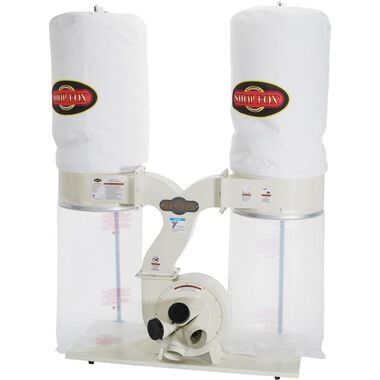 Shop Fox Dust Collector 240V 3HP 1 Phase 2830 Cfm Single Stage