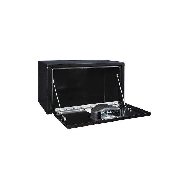 Buyers Products Company 14x12x24 Inch Black Steel Underbody Truck Box, large image number 1