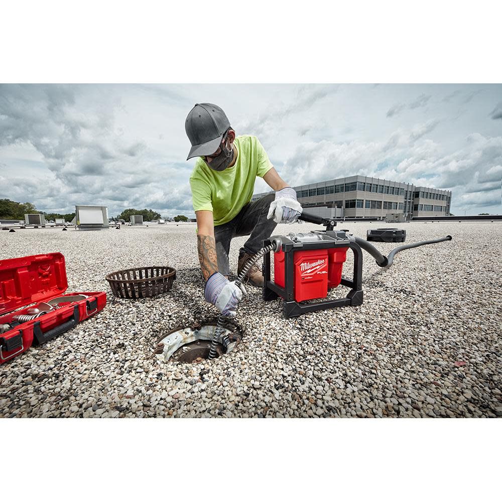 Milwaukee M18 FUEL Sectional Machine with 5/8inch Cable, large image number 26