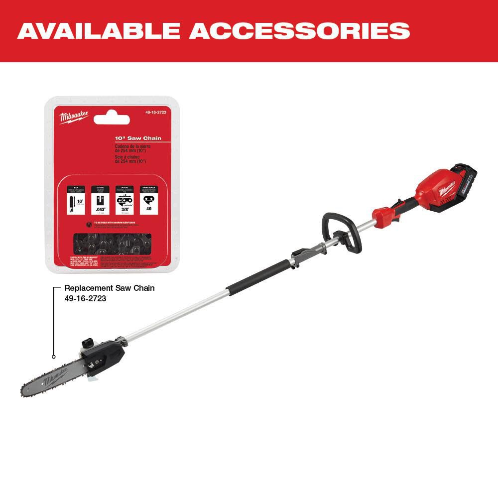 M18 pole saw extension 2025
