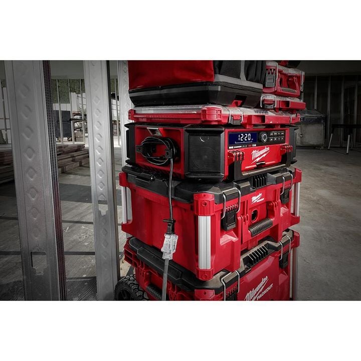 Milwaukee M18 PACKOUT Radio + Charger (Bare Tool), large image number 6