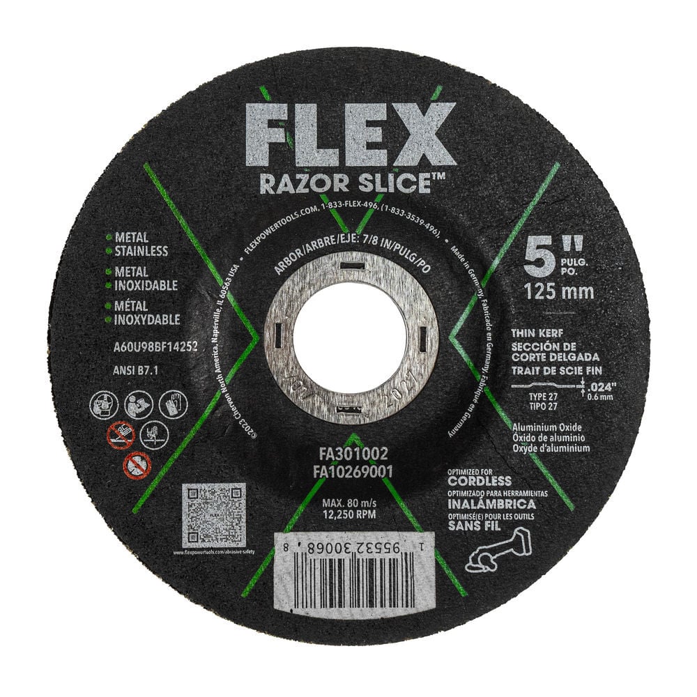 FLEX 5 Inch RAZOR SLICE Cut-Off Disc, large image number 1