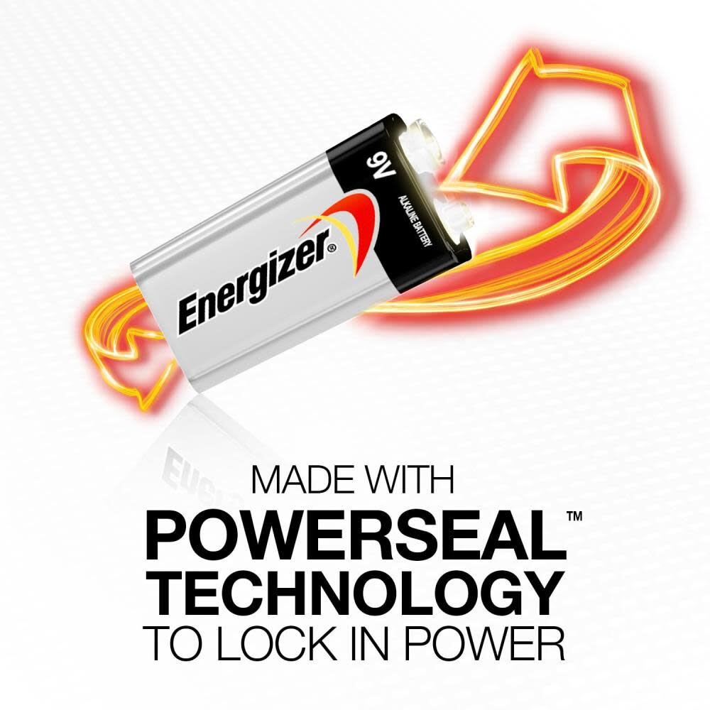Energizer MAX Alkaline 9V Batteries 2 pack, large image number 7