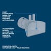 Bosch Edge Routing Dust Extraction Adapter, small image number 2