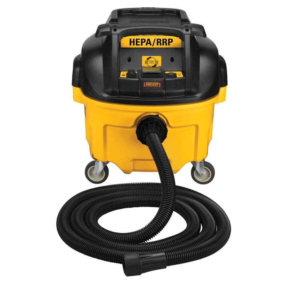 DEWALT DWV010 – 8 GALLON WET/DRY HEPA/RRP DUST EXTRACTOR