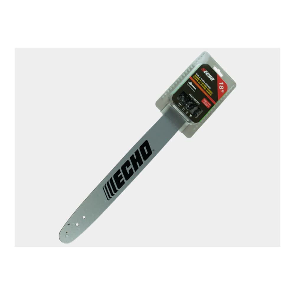 Echo 18 in Replacement Guide Bar & Chain Combo Pack