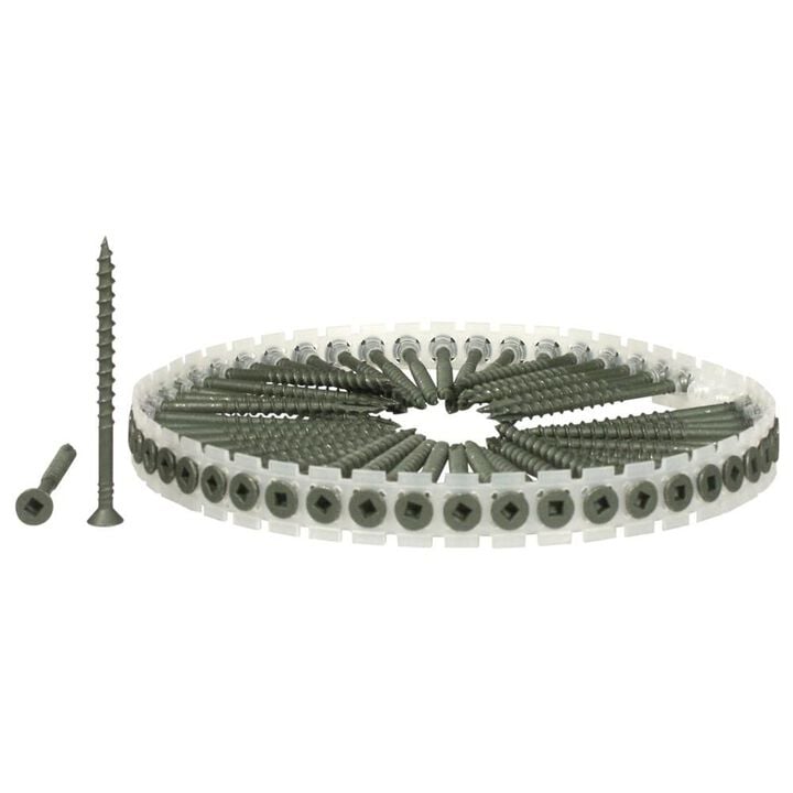 Senco DuraSpin Collated Screw #8 x2 in. Decking to Wood