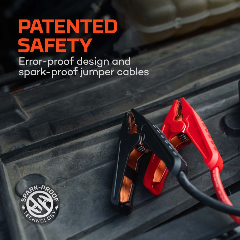 Nebo Assist Air 2500XP 12 V 2500 A USB-C Black/Orange Jump Starter, large image number 7