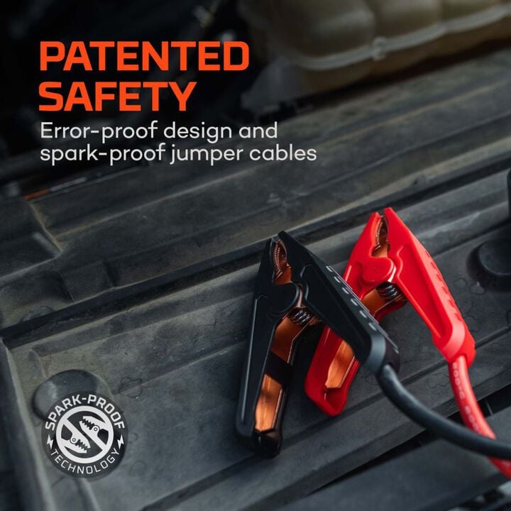 Nebo Assist Air 2500XP 12 V 2500 A USB-C Black/Orange Jump Starter, large image number 6