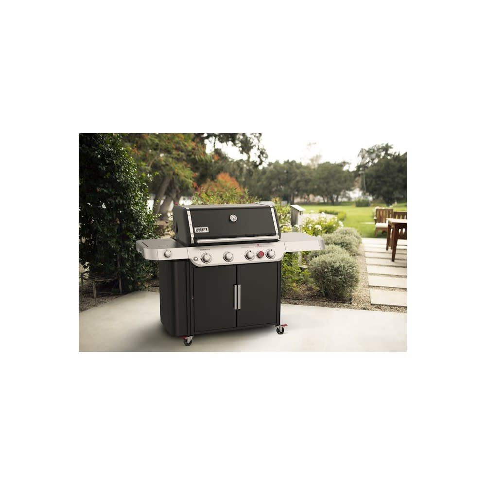 Weber genesis 4 burner clearance