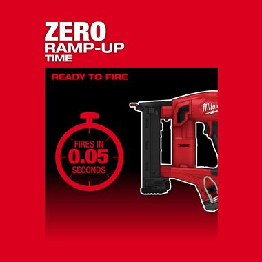 Milwaukee M18 FUEL 18 Gauge 1/4 in. Narrow Crown Stapler (Bare Tool), large image number 5