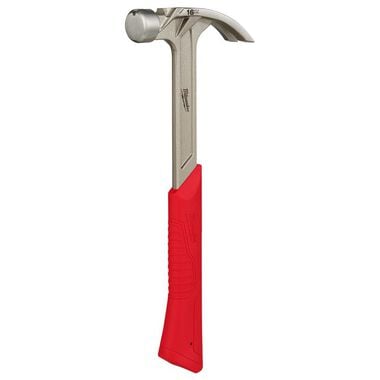 Milwaukee 16oz Smooth Face Hybrid Claw Hammer, large image number 0