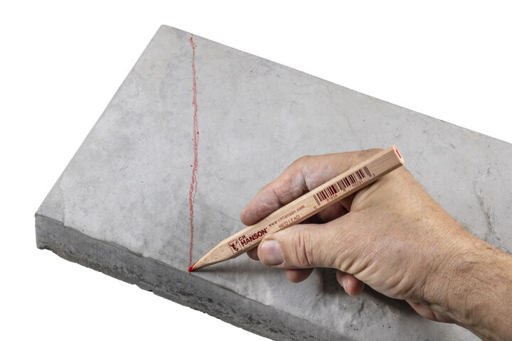 C H Hanson Carpenter Pencil-Red Lead, large image number 3