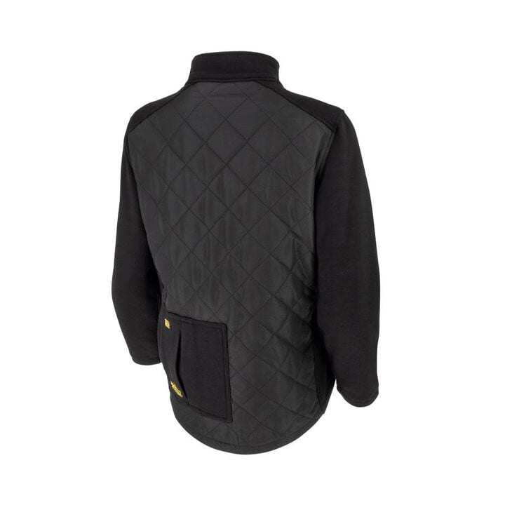 DEWALT Womens Hybrid Heated Jacket, Black, XL, large image number 11