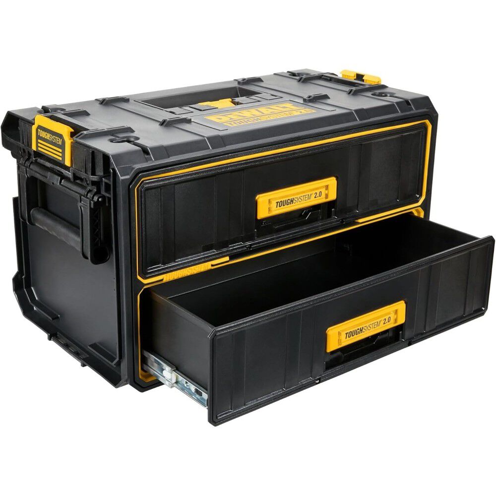 DEWALT Toughsystem 2.0 22 Pound 2-Drawer Unit, 110 Pound Tool Box Bundle, large image number 4