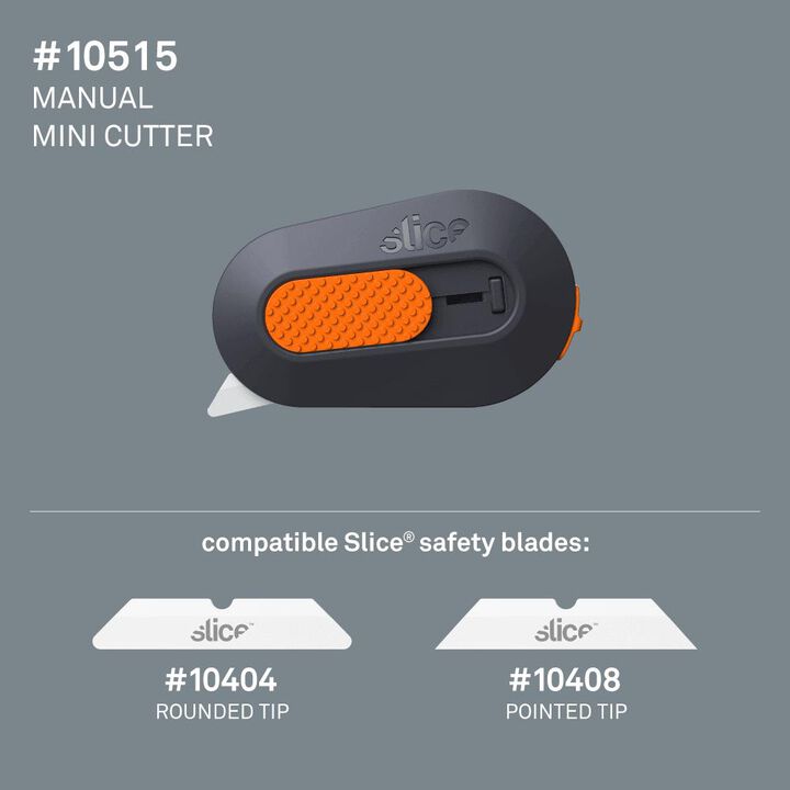 Slice Mini Cutter Black/Yellow Auto Retractable Zirconium Oxide, large image number 3