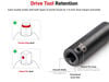 Tekton 1/4 Inch 6 Point Impact Socket Set, 58 Pieces (5/32-11/16 Inch, 4-17 mm), small image number 4