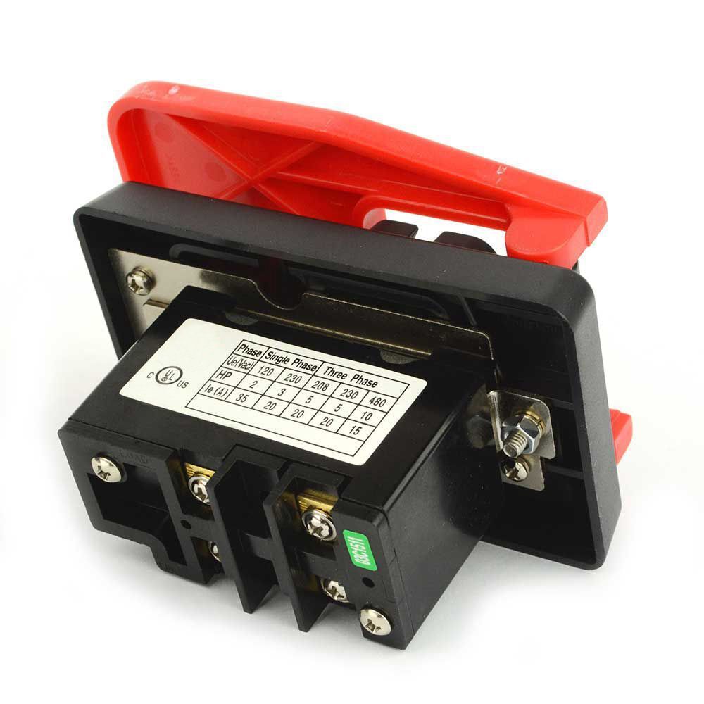 Big Horn 35A 3-Phase On-Off Panic Stop Switch, large image number 3