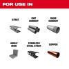 Milwaukee 6 Inch 10TPI TORCH Carbide Teeth Metal Cutting Reciprocating Saw Blade 3pk, small image number 2