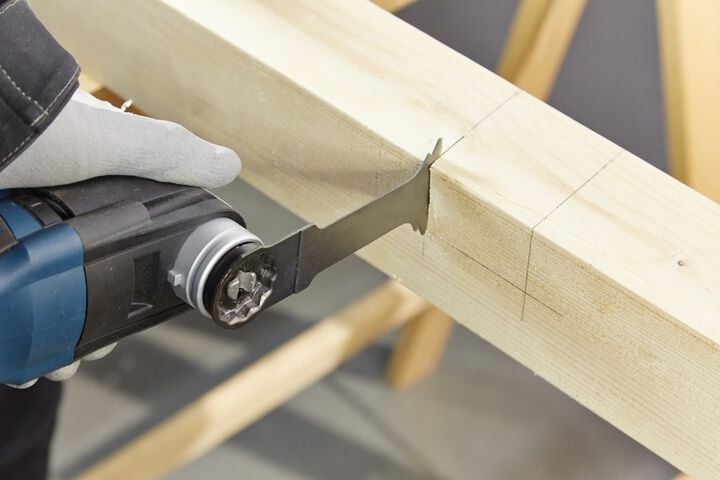 Bosch 2 Inch StarlockMax Oscillating Multi Tool Bi-Metal Plunge Cut Blade, large image number 5
